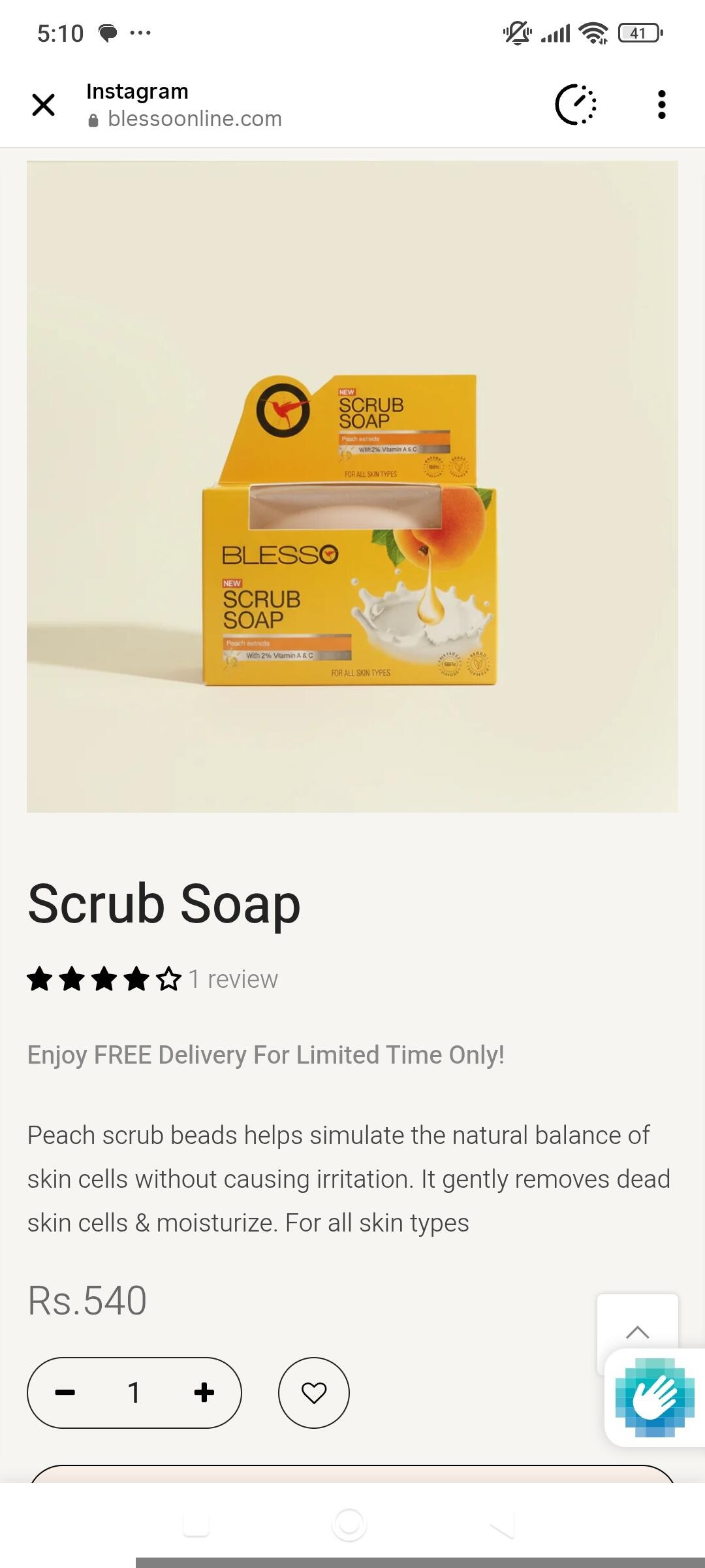 Photo from Very good soap's review