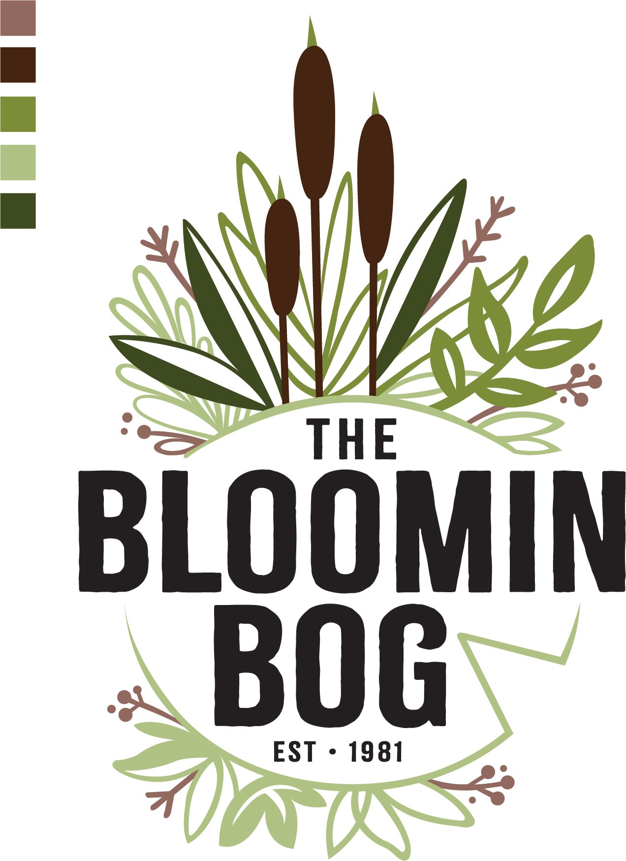 The Bloomin Bog Water Gardens logo
